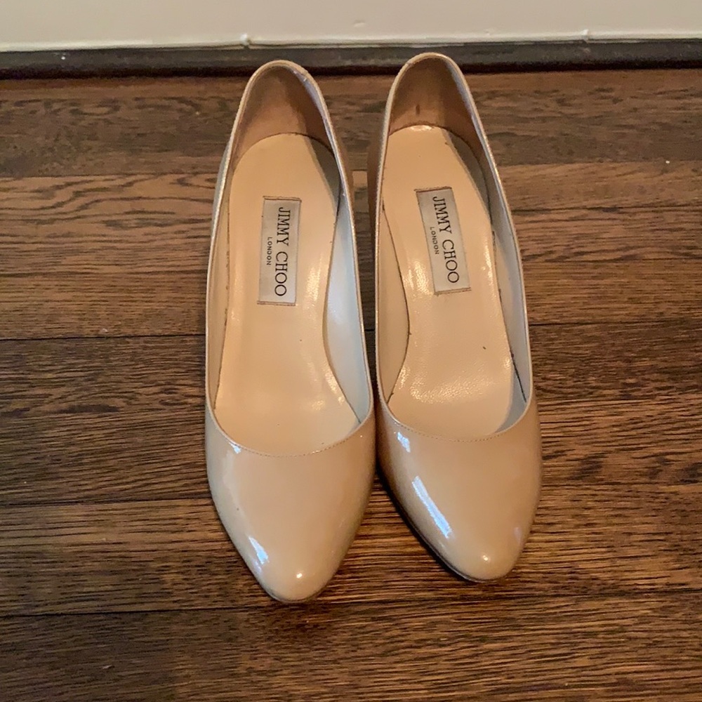Tan Jimmy Choo Pumps